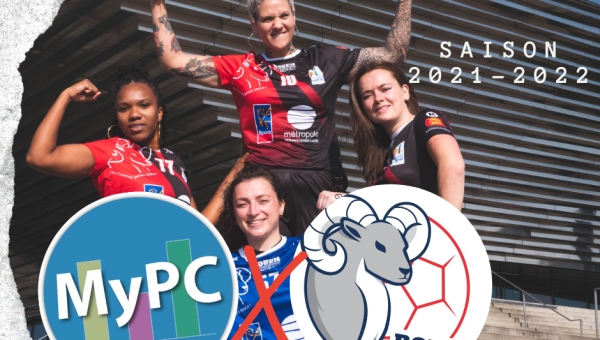 My people Counter a le plaisir de soutenir l'équipe de Rouen Handball